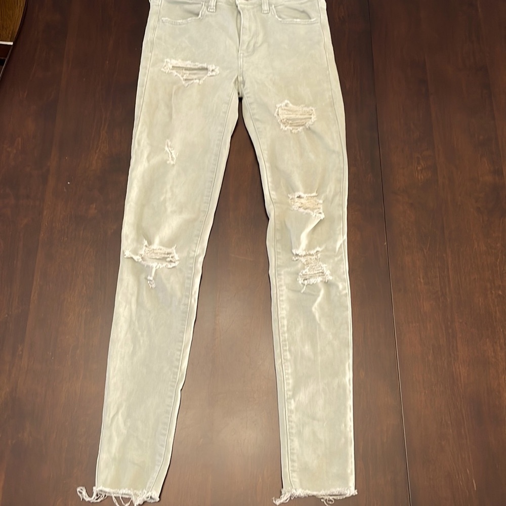 American Eagle hi rise jegging Size 4 x-long